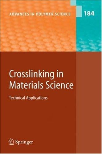 Crosslinking in materials science