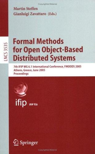 Formal Methods for Open Object-Based Distributed Systems