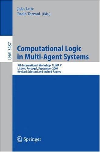 Computational logic in multi-agent systems