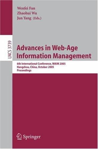 Advances in Web-age information management
