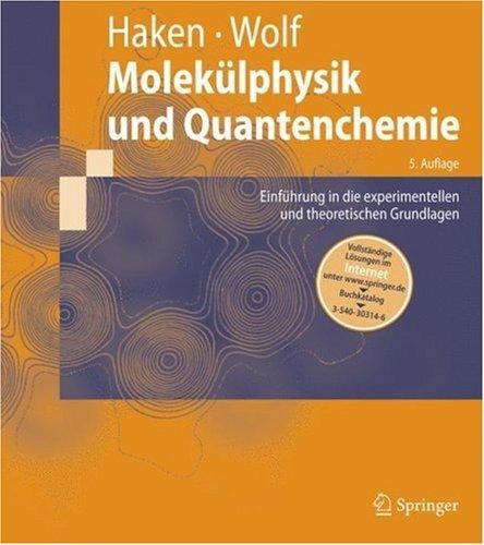 Moleku lphysik und Quantenchemie