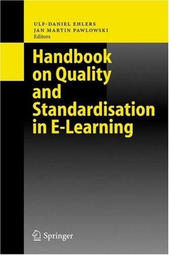Handbook on quality and standardisation in E-learning