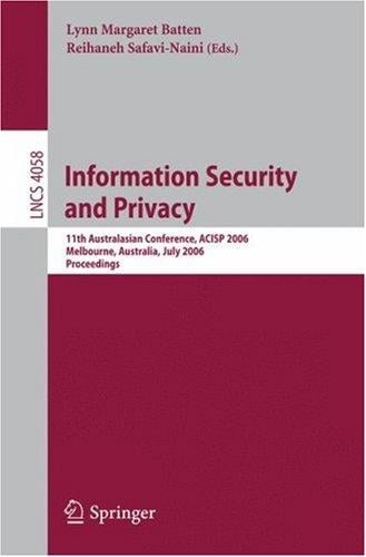 Information security and privacy