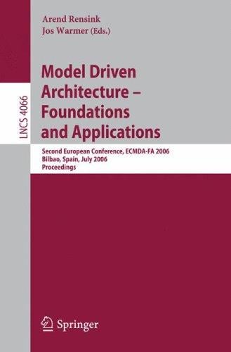 Model driven architecture