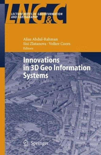 Innovations in 3D geo information systems