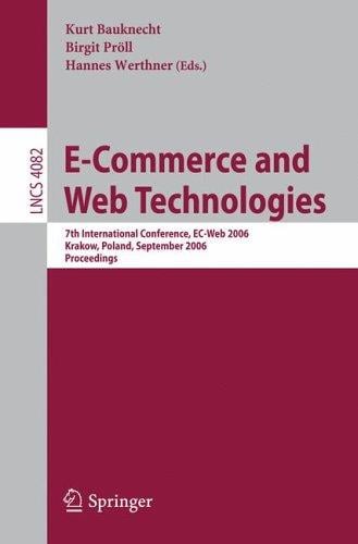 E-commerce and web technologies