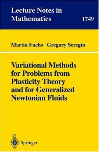Variational methods for problems from plasticity theory and for generalized Newtonian fluids