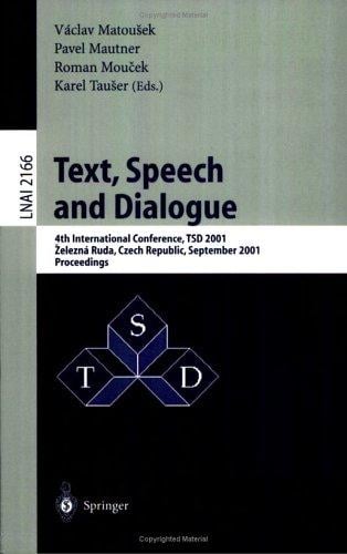 Text, speech, and dialogue