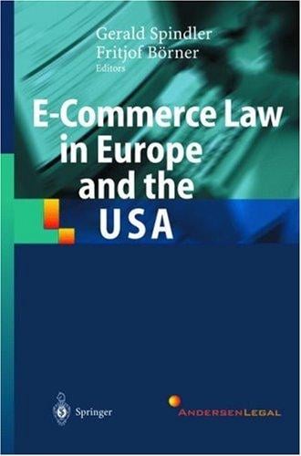 E-commerce law in Europe and the USA
