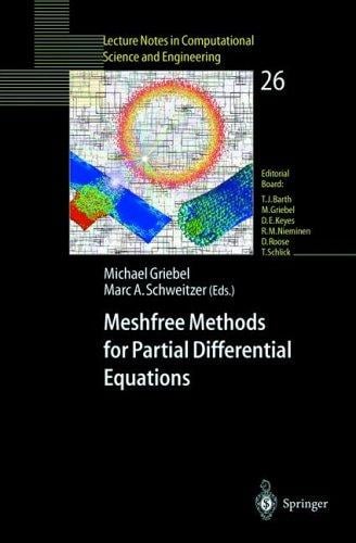 Meshfree methods for partial differential equations