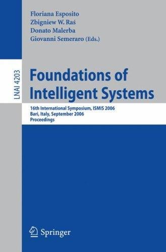 Foundations of intelligent systems