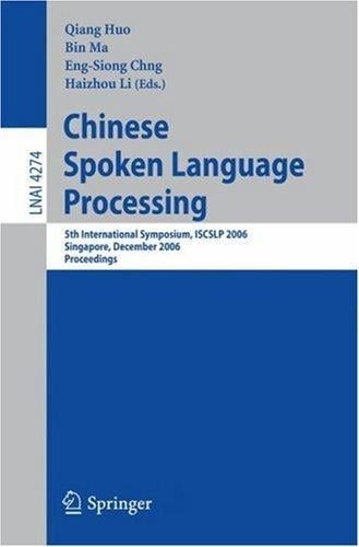 Chinese spoken language processing
