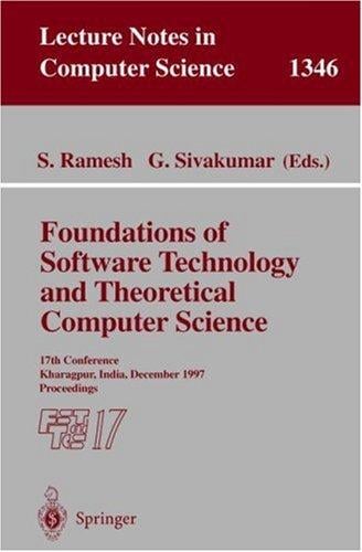 Foundations of software technology and theoretical computer science