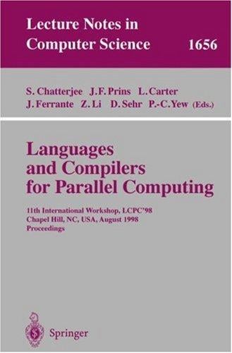 Languages and compilers for parallel computing