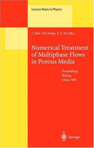 Numerical treatment of multiphase flows in porous media
