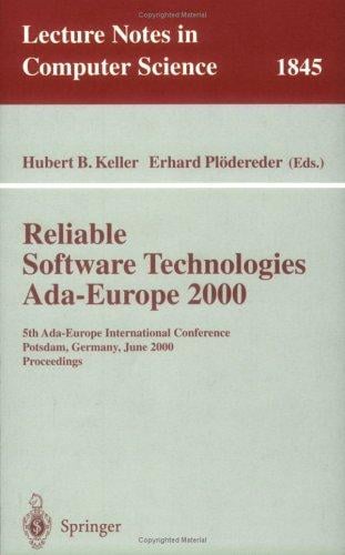 Reliable software technologies Ada-Europe 2000