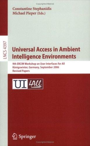 Universal access in ambient intelligence environments