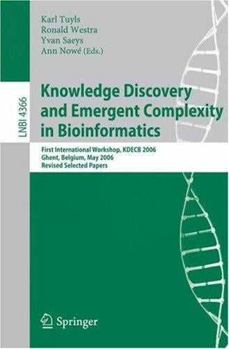 Knowledge discovery and emergent complexity in bioinformatics