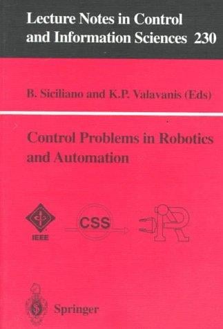 Control problems in robotics and automation