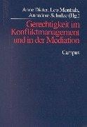 Gerechtigkeit im Konfliktmanagement und in der Mediation