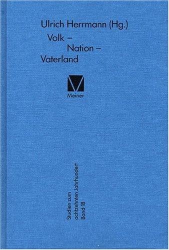 Volk, Nation, Vaterland