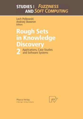Rough sets in knowledge discovery 2