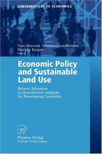 Economic policy and sustainable land use