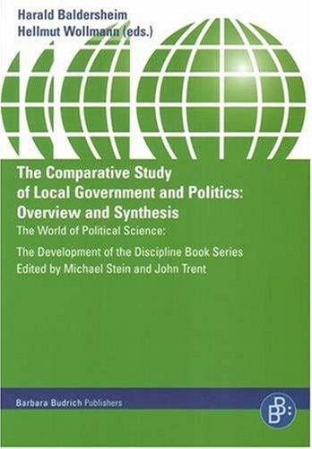 The comparative study of local government and politics
