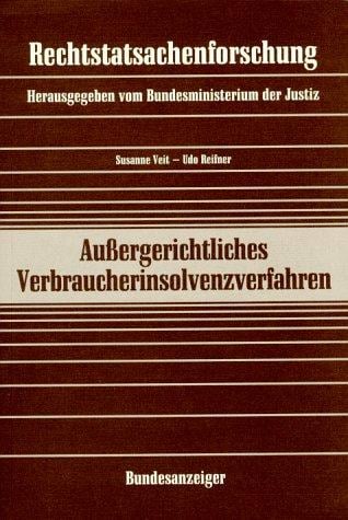 Aussergerichtliches Verbraucherinsolvenzverfahren