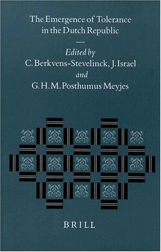 The emergence of tolerance in the Dutch Republic