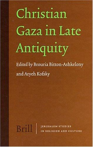 Christian Gaza in late antiquity