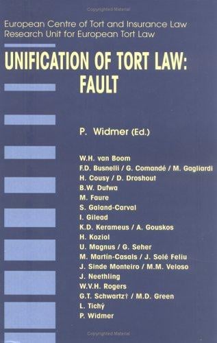 Unification of tort law