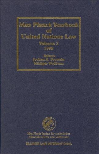 Yearbook of United Nations Law 1998
