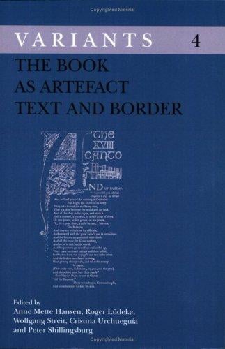 The book as artefact, text and border
