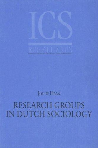 Research groups in Dutch sociology