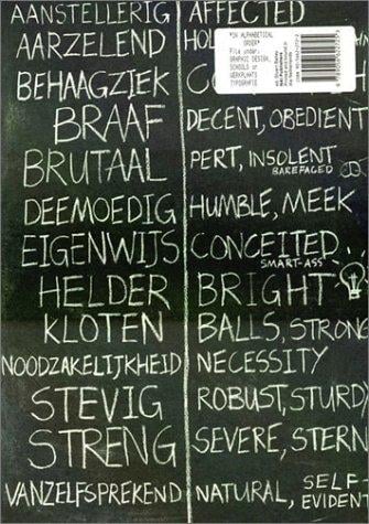 In alphabetical order