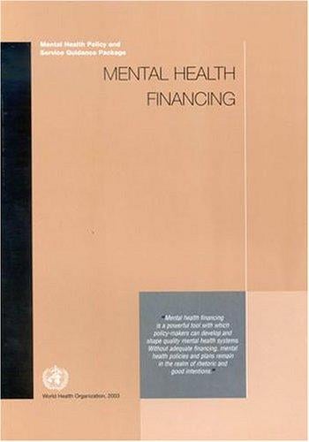 Mental health financing