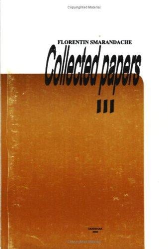 Collected Papers, Vol. III