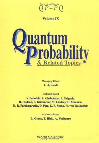 Quantum probability & related topics