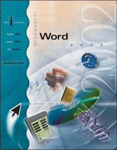 Microsoft Word 2002 (I-series)