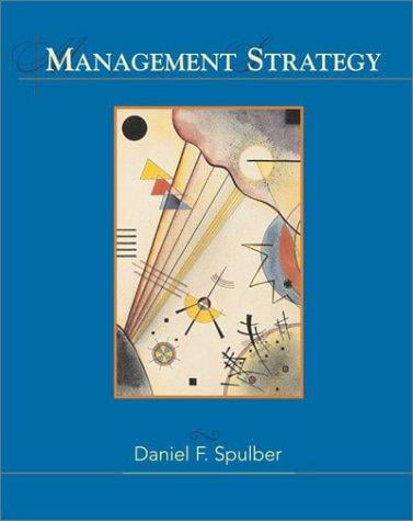 Principles of Management Strategy