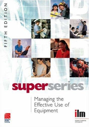 Managing the effective use of equipment