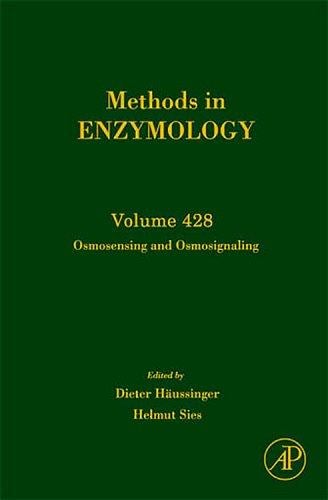 Osmosensing and osmosignaling