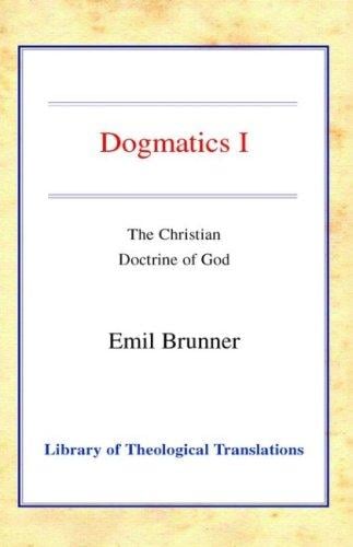 Dogmatics I