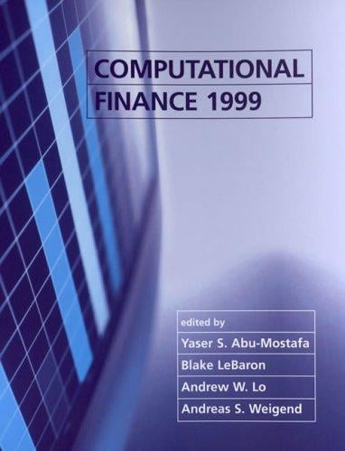 Computational finance 1999
