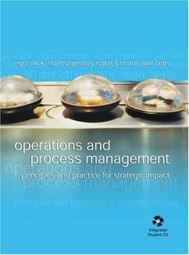 Operations and process management