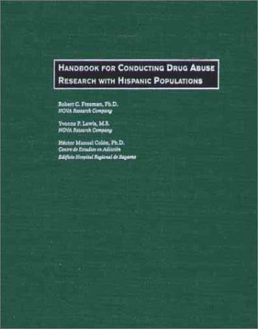Handbook for conducting drug abuse research with hispanic populations