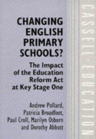 Changing English Primary Schools?