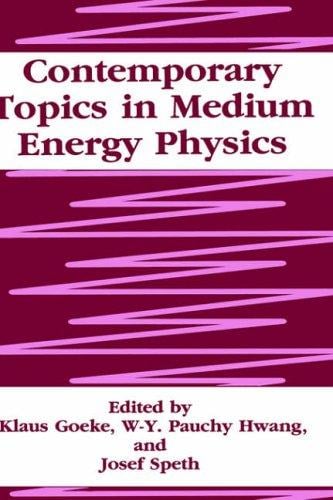 Contemporary topics in medium energy physics