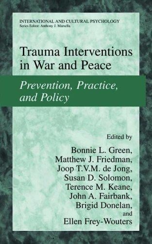 Trauma interventions in war and peace